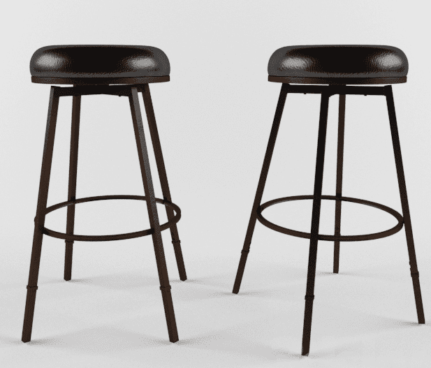 3D Render of a Stool